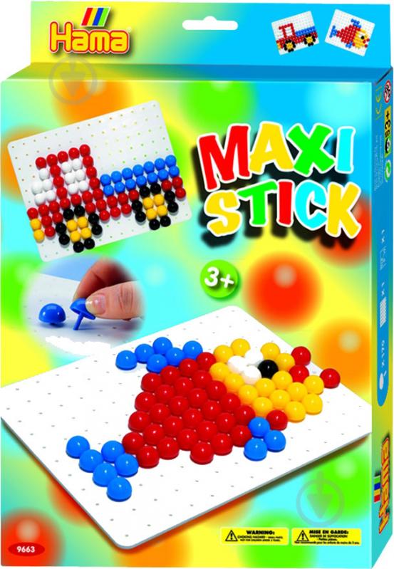 Мозаика Hama Рыбка Maxi Stick 9663 - фото 1