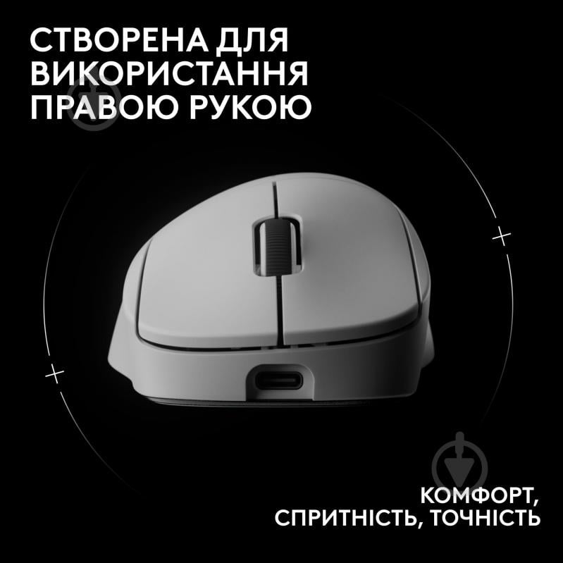 Игровая мышь Logitech G Pro X Superlight 2 Dex white (L910-007365) - фото 2