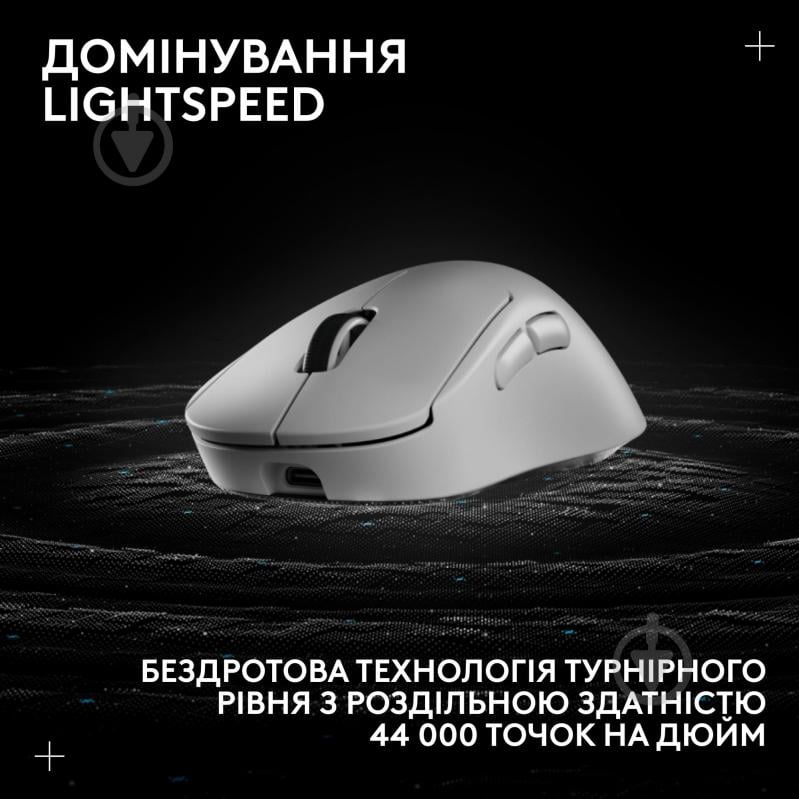Игровая мышь Logitech G Pro X Superlight 2 Dex white (L910-007365) - фото 5