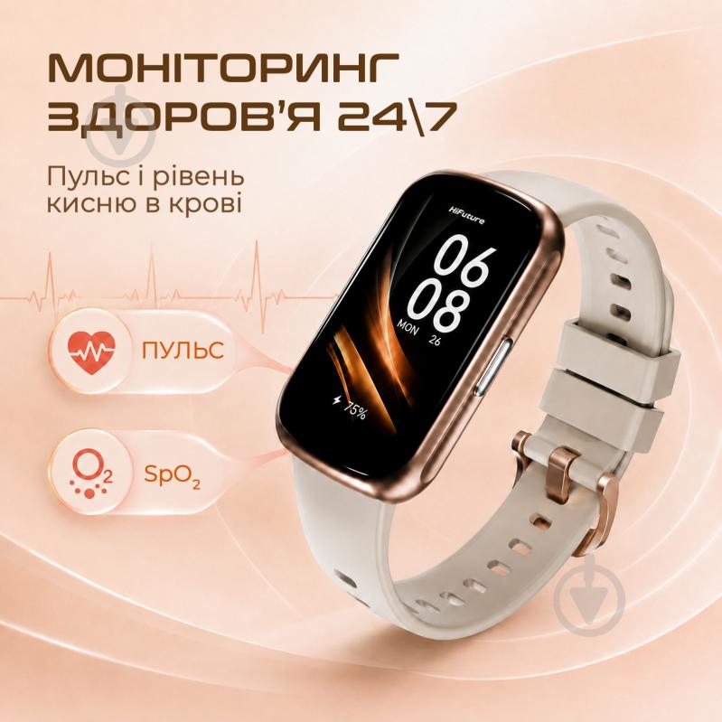 Фитнес-браслет HiFuture EVO 3 black (EVO3.Black) - фото 4