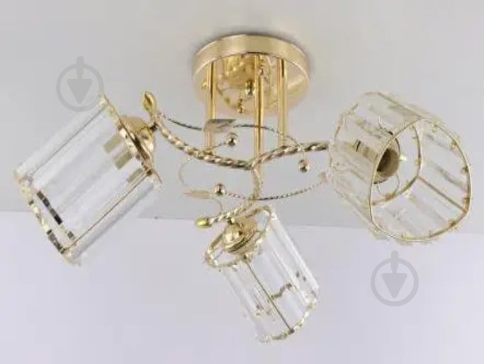 Люстра потолочная Focus Light 3x60 Вт E27 золото 3245/3 - фото 1