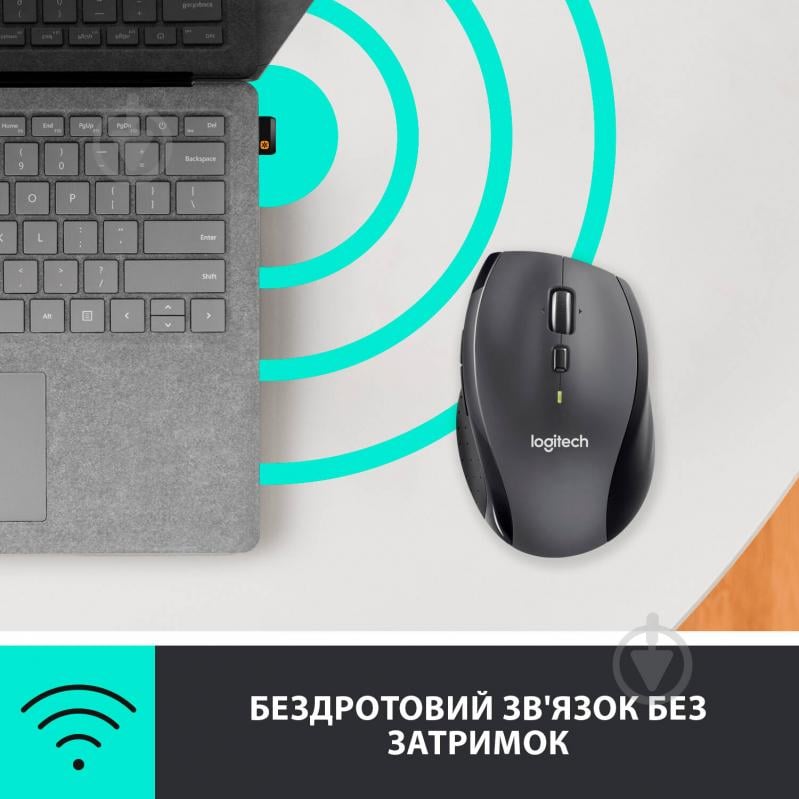 Мышь Logitech Wireless Mouse M705 Marathon - фото 7