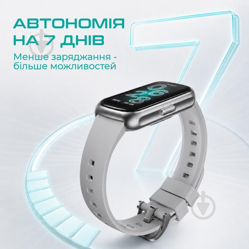 Фитнес-браслет HiFuture EVO 3 silver (EVO3.Silver) - фото 6