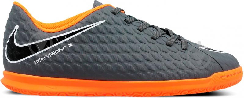 Футзальне взуття Nike JR PHANTOMX 3 CLUB IC AH7296-081 р.30 сірий - фото 2