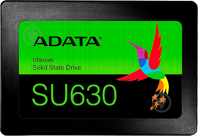 SSD-накопичувач ADATA 480GB 2,5" SATA III 3D NAND (ASU630SS-480GQ-R) - фото 1