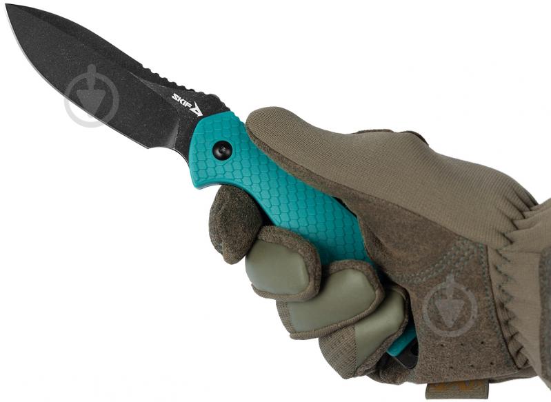 Нож Skif® Adventure FB Jr BSW зеленый 1765.04.60 - фото 5 Нож Skif® Adventure FB Jr BSW зеленый 1765.04.60 - фото 5