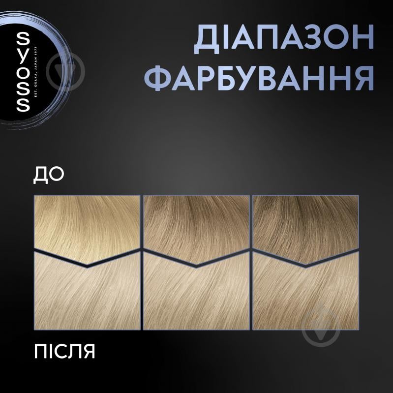 Крем-краска для волос SYOSS Permanent Coloration 9-5 жемчужный блонд 115 мл - фото 5