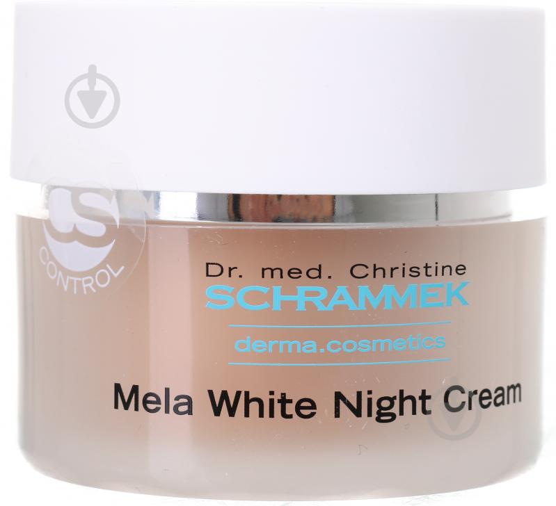 Крем для лица ночной Dr.Schrammek для лечения гиперпигментации Mela White Night Cream 50 мл - фото 2