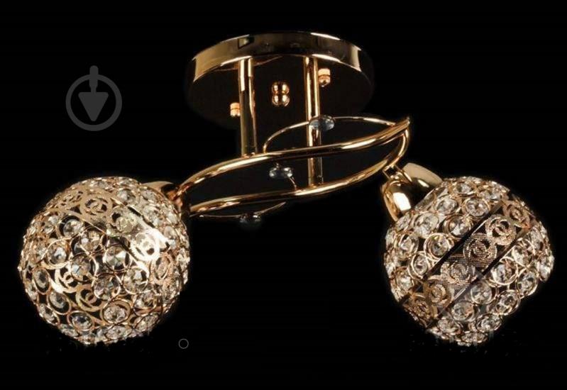 Люстра потолочная Focus Light 2x60 Вт Е27 золото 6079/2 - фото 1 Люстра потолочная Focus Light 2x60 Вт Е27 золото 6079/2 - фото 1