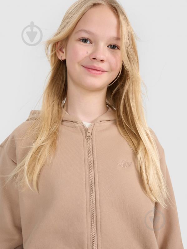 Джемпер 4F SWEATSHIRT F1853 4FJWSS25TSWSF1853-83S р.128 бежевий - фото 3 Джемпер 4F SWEATSHIRT F1853 4FJWSS25TSWSF1853-83S р.128 бежевий - фото 3