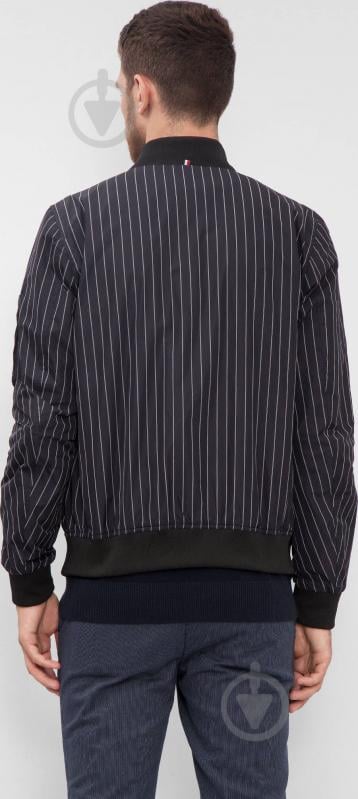 Ветровка мужская демисезонная Tommy Hilfiger PIN STRIPE BOMBER MW0MW02387-403 р.M синяя - фото 3