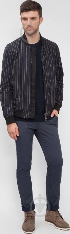 Ветровка мужская демисезонная Tommy Hilfiger PIN STRIPE BOMBER MW0MW02387-403 р.M синяя - фото 4