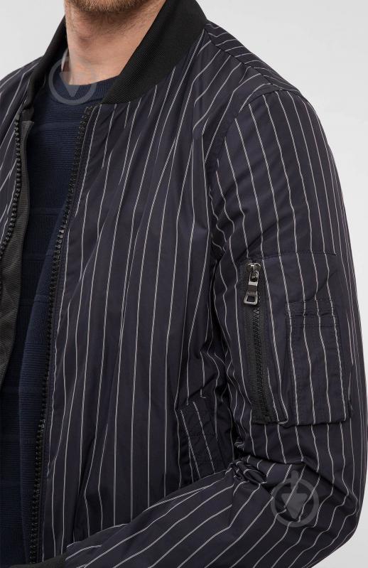 Ветровка мужская демисезонная Tommy Hilfiger PIN STRIPE BOMBER MW0MW02387-403 р.M синяя - фото 5