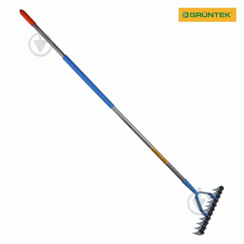 Граблі зубчасті Gruntek Stingray 32 см з держаком (295011032_S) - фото 3 Граблі зубчасті Gruntek Stingray 32 см з держаком (295011032_S) - фото 3