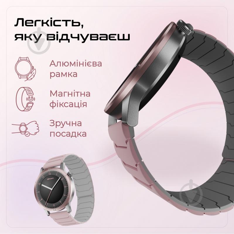 Смарт-часы HiFuture Aurora 2 (Aurora2.Grey) - фото 5