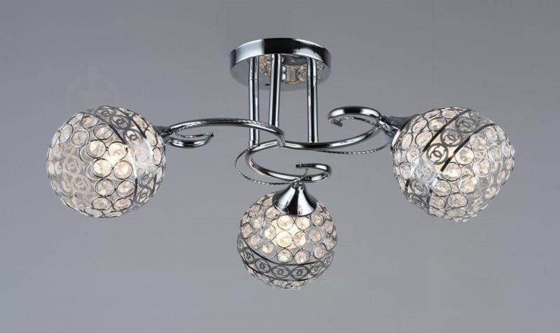 Люстра потолочная Focus Light 3x60 Вт Е27 хром 6079/3 - фото 1