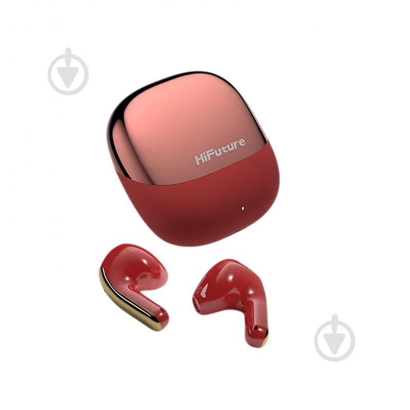 Наушники HiFuture ChromeBuds red (ChromeBuds.Red) - фото 1 Наушники HiFuture ChromeBuds red (ChromeBuds.Red) - фото 1