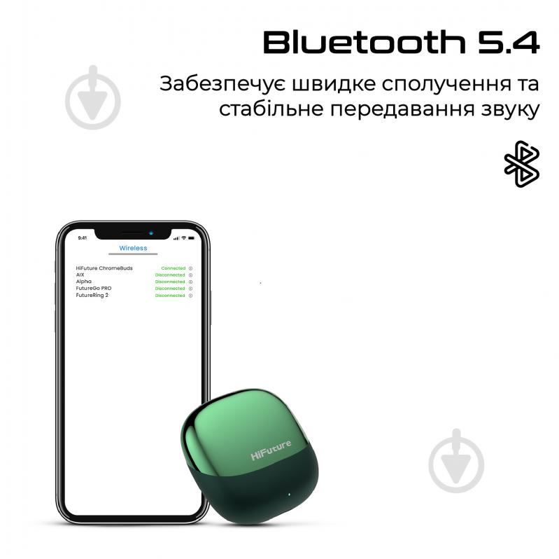 Наушники HiFuture ChromeBuds red (ChromeBuds.Red) - фото 2 Наушники HiFuture ChromeBuds red (ChromeBuds.Red) - фото 2