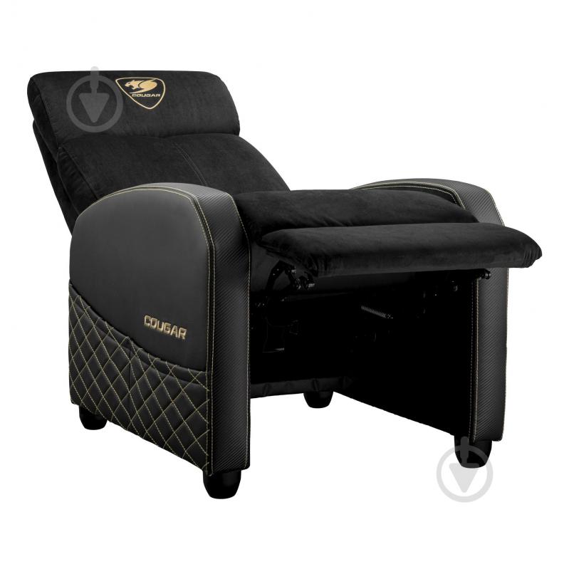 Крісло ігрове Cougar RANGER ELITE GOLD дихаюча тканина чорний - фото 3