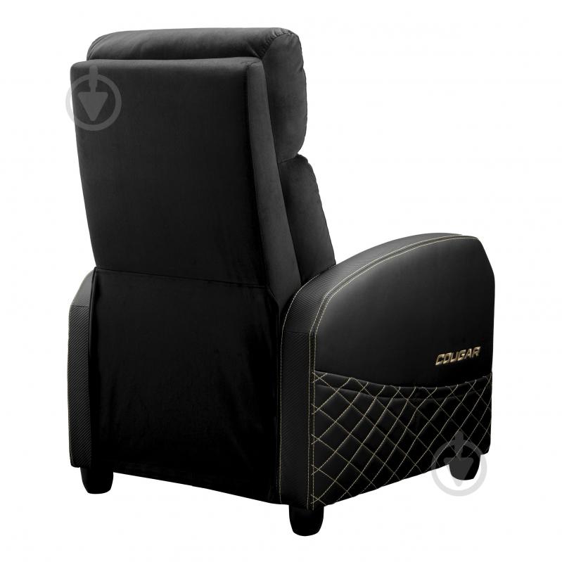 Крісло ігрове Cougar RANGER ELITE GOLD дихаюча тканина чорний - фото 7