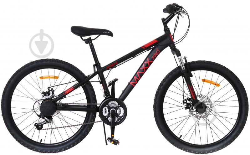 Велосипед 24" MaxxPro черный SPIDER-MAXX - фото 2 Велосипед 24" MaxxPro черный SPIDER-MAXX - фото 2