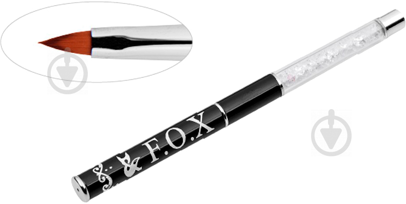 Пензлик F.O.X Art Brush №08 Petal abr08 - фото 3