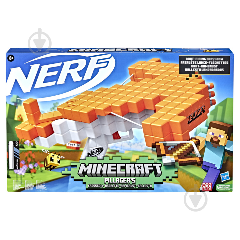 Бластер-арбалет Nerf Minecraft Pillager F4415 - фото 11