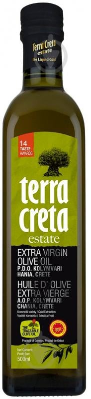 Олія оливкова TERRA CRETA Marasca Extra Virgin 500 мл - фото 1