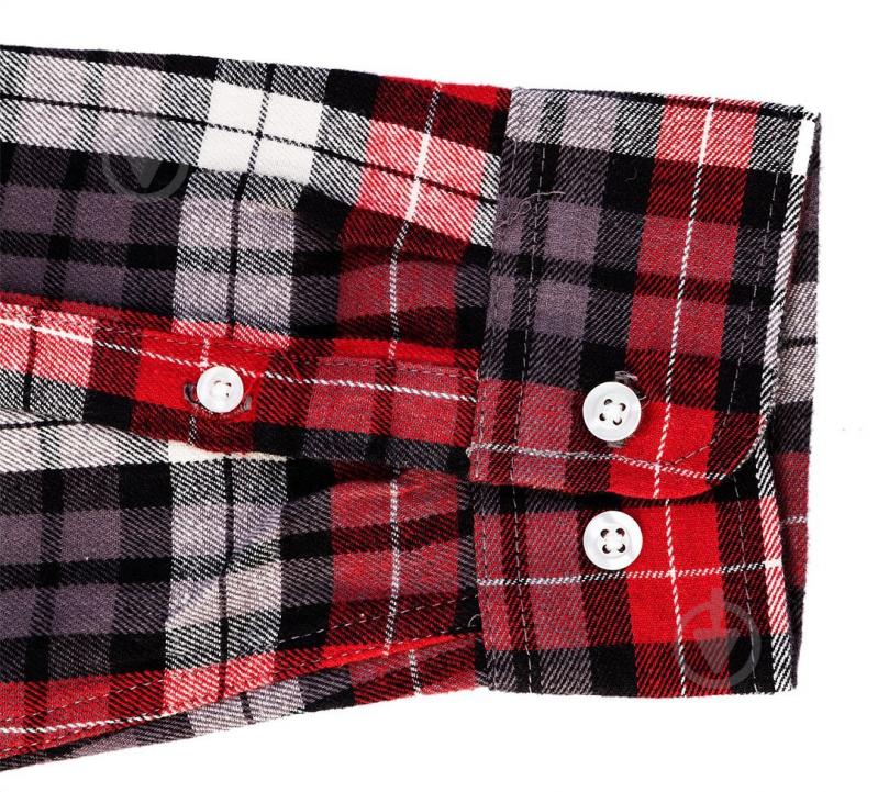 Сорочка Topex фланельна, 81-540 р.L червоний - фото 2 Сорочка Topex фланельна, 81-540 р.L червоний - фото 2