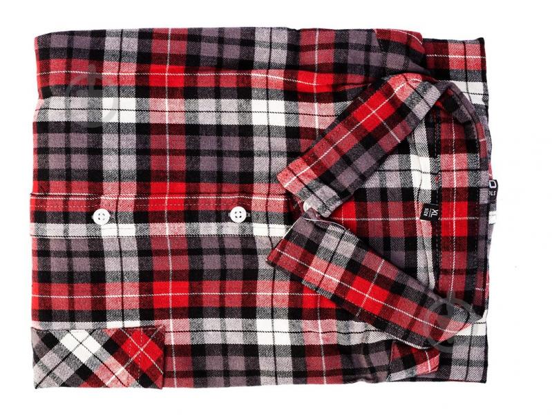 Сорочка Topex фланельна, 81-540 р.L червоний - фото 4 Сорочка Topex фланельна, 81-540 р.L червоний - фото 4