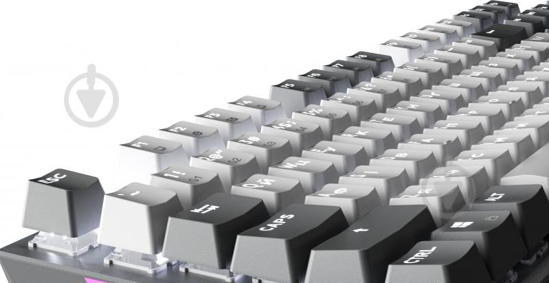 Клавіатура ігрова GamePro Genesis Metallic (MK144G) grey - фото 4