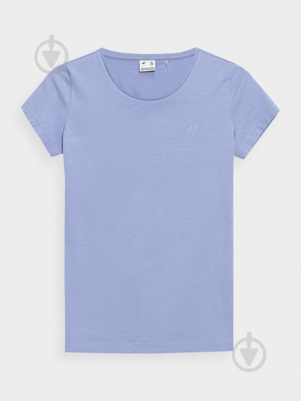 Футболка 4F TSHIRT F580 4FSS23TTSHF580-32S р.XL блакитний - фото 2