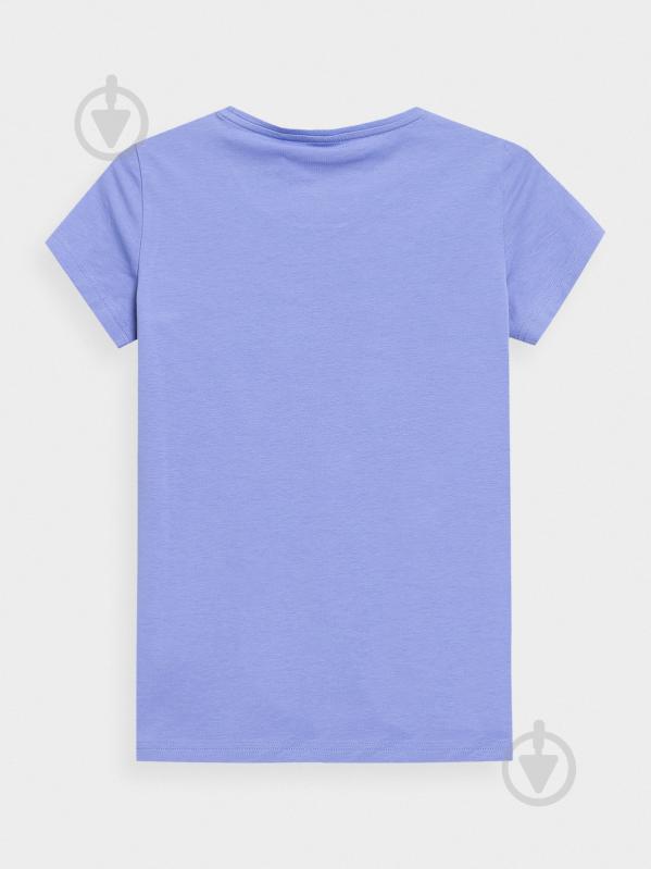 Футболка 4F TSHIRT F580 4FSS23TTSHF580-32S р.XL блакитний - фото 3