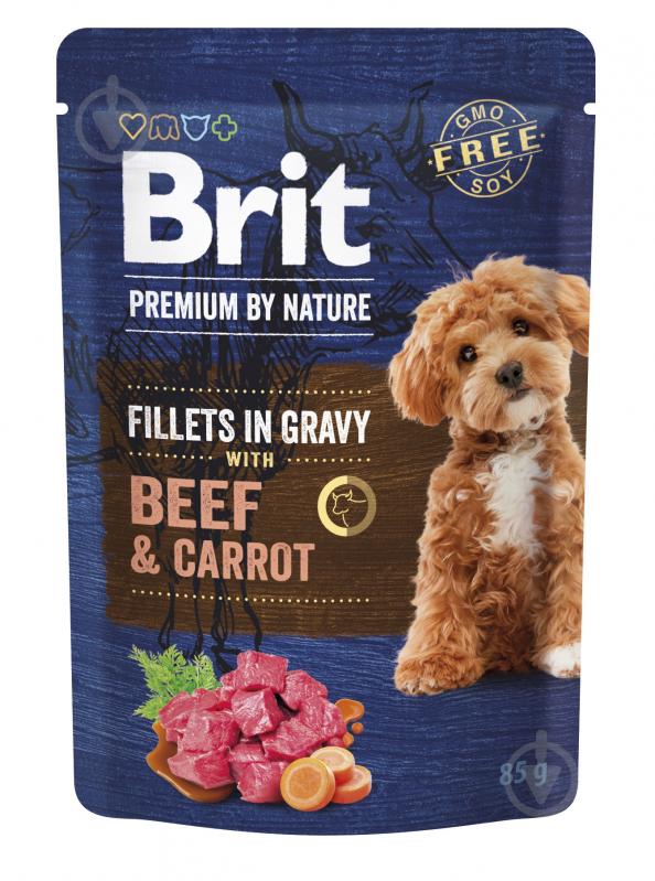 Корм вологий Brit Premium Fillets in Gravy Multipack філе в соусі мультипак 12 шт. х 85 г - фото 4 Корм вологий Brit Premium Fillets in Gravy Multipack філе в соусі мультипак 12 шт. х 85 г - фото 4