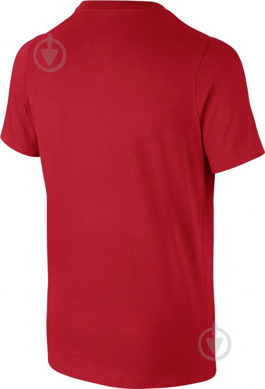 Футболка Nike JDI SWOOSH TEE YTH 709952-660 р.S червоний - фото 2