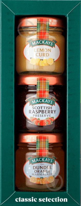 Набор конфитюров Mackays Классик 3х42 г - фото 1