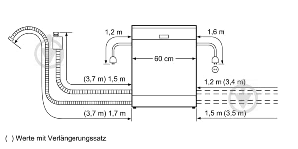 Вбудовувана посудомийна машина Siemens SX836X02NE - фото 8