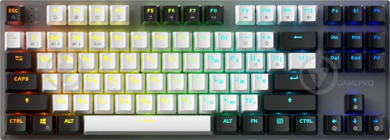 Клавиатура игровая GamePro Joker Pro (MK124G Pro) gray - фото 1 Клавиатура игровая GamePro Joker Pro (MK124G Pro) gray - фото 1