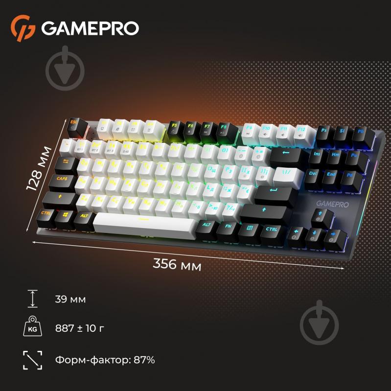 Клавиатура игровая GamePro Joker Pro (MK124G Pro) gray - фото 16 Клавиатура игровая GamePro Joker Pro (MK124G Pro) gray - фото 16