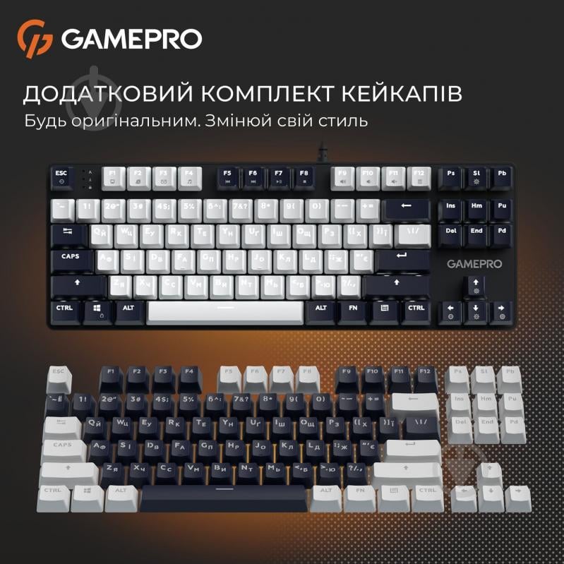 Клавиатура GamePro (MK110B) Genesis Metallic MK110B Outemu Red Swithes USB Black - фото 15