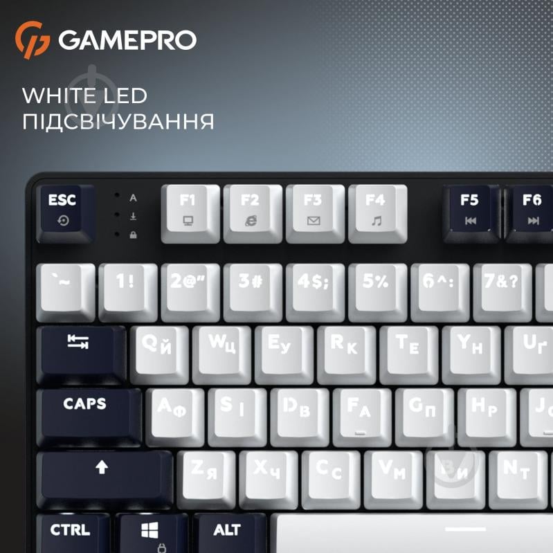 Клавиатура GamePro (MK110B) Genesis Metallic MK110B Outemu Red Swithes USB Black - фото 17