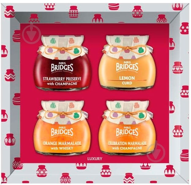 Набор конфитюров Mrs Bridges цитрусовых 4х113 г - фото 1