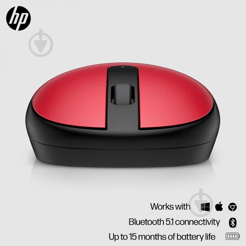 Миша HP 240 BT red (43N05AA) - фото 8