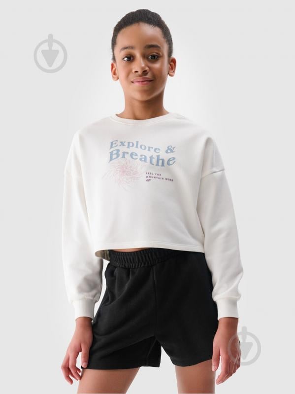 Свитшот 4F SWEATSHIRT F1483 4FJWSS25TSWSF1483-11S р.146 бежевый - фото 3 Свитшот 4F SWEATSHIRT F1483 4FJWSS25TSWSF1483-11S р.146 бежевый - фото 3