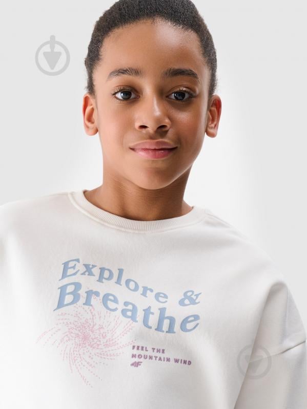 Свитшот 4F SWEATSHIRT F1483 4FJWSS25TSWSF1483-11S р.146 бежевый - фото 4 Свитшот 4F SWEATSHIRT F1483 4FJWSS25TSWSF1483-11S р.146 бежевый - фото 4