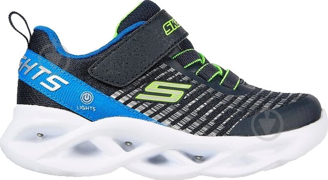 Кросівки дитячі демісезонні Skechers 401650N NVBL р.26 сірі - фото 1