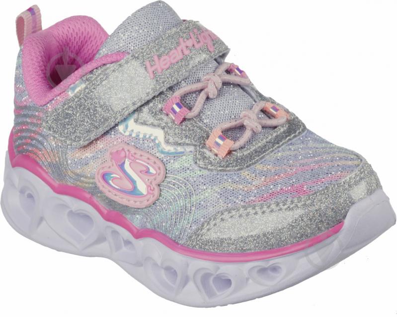 Кросівки для дівчаток демісезонні Skechers 302316N SMLT р.25 різнокольорові - фото 2