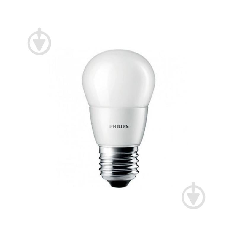 Лампа светодиодная Philips Lustre 6 Вт P45 матовая E27 220 В 2700 К 929002274707 - фото 2