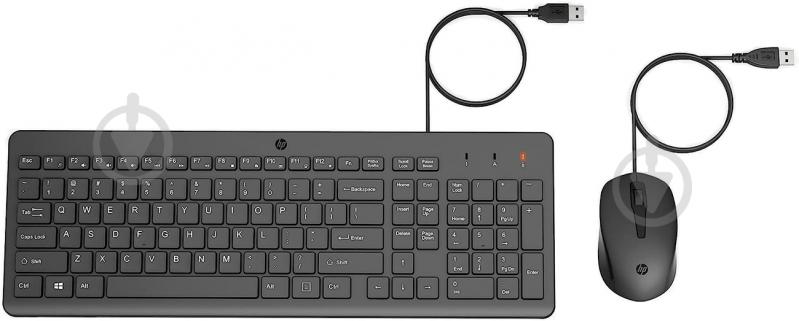 Комплект HP 150 USB EN black - фото 1