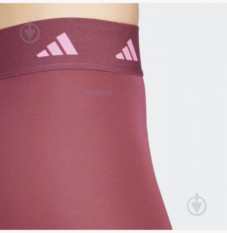 Брюки Adidas IJ9299 р. S красный - фото 4